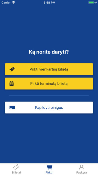 e.Ticket Klaipėda screenshot 2