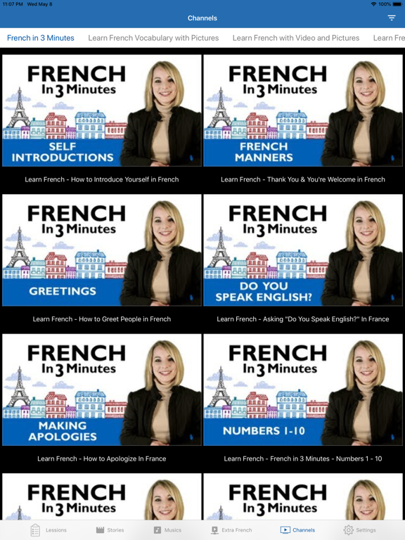 French Language iPad screenshot 7 - Education app