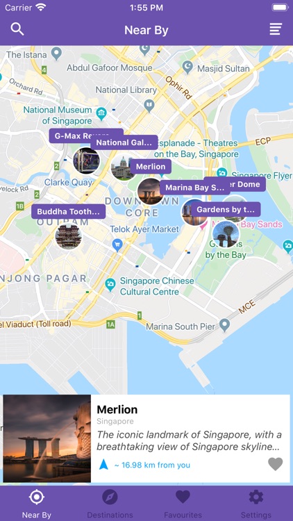 NearBy-Find attractions nearby