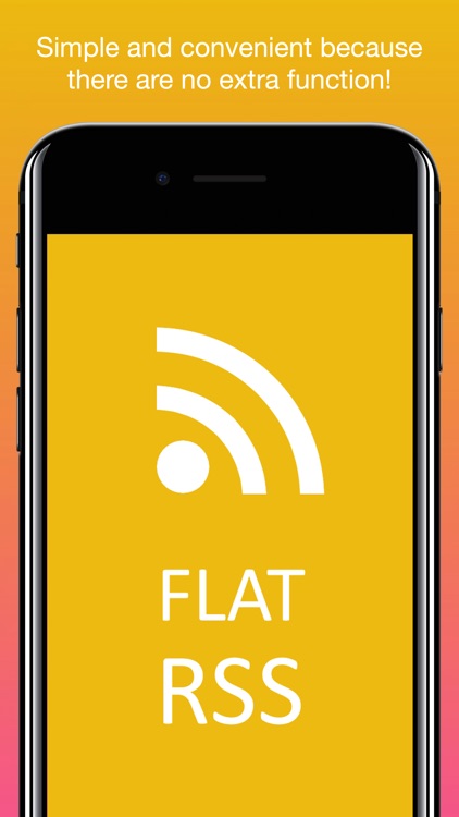 FLAT RSS Reader