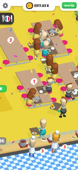 Game screenshot Idle Diner 3D mod apk
