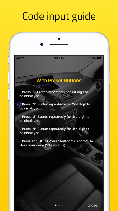 Radio Code for Renault Stereoのおすすめ画像4