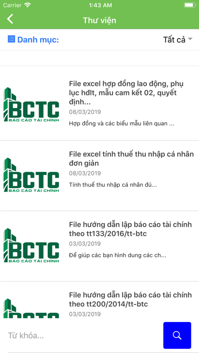 How to cancel & delete Báo Cáo Tài Chính - BCTC from iphone & ipad 4