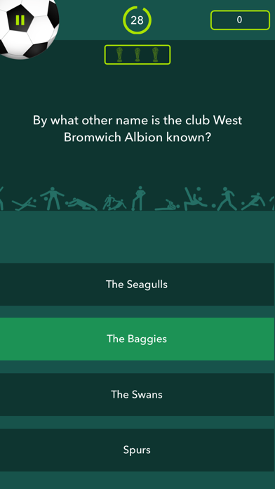 Trivial Soccer Quiz Screenshot