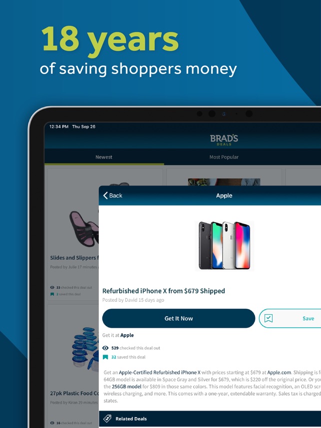 Brad s Deals Curated Deals on the App Store