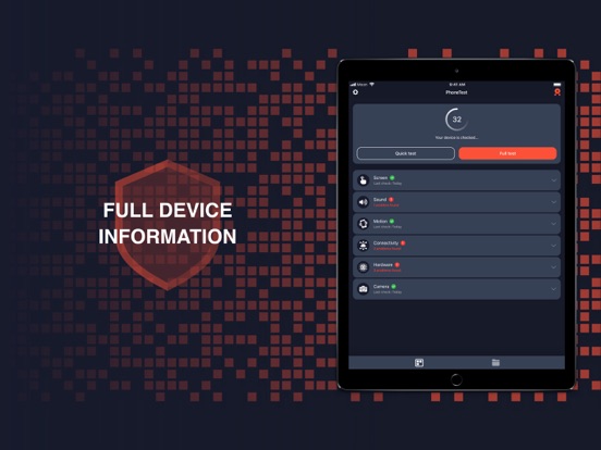 Test Pro: protection & check iPad app afbeelding 4