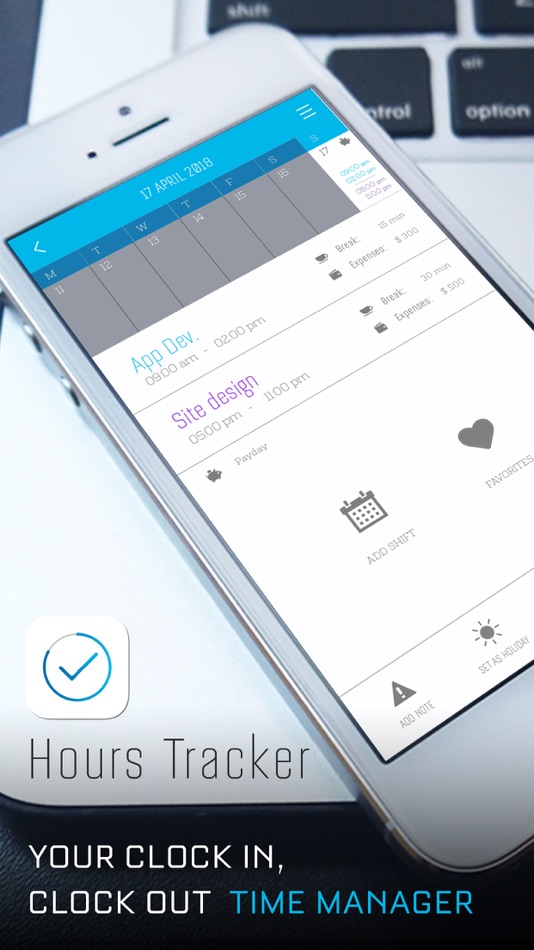 Hours Tracker: Work Scheduling - 1.1 - (iOS)