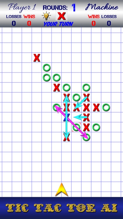 Tic Tac Toe AI - 5 in a row