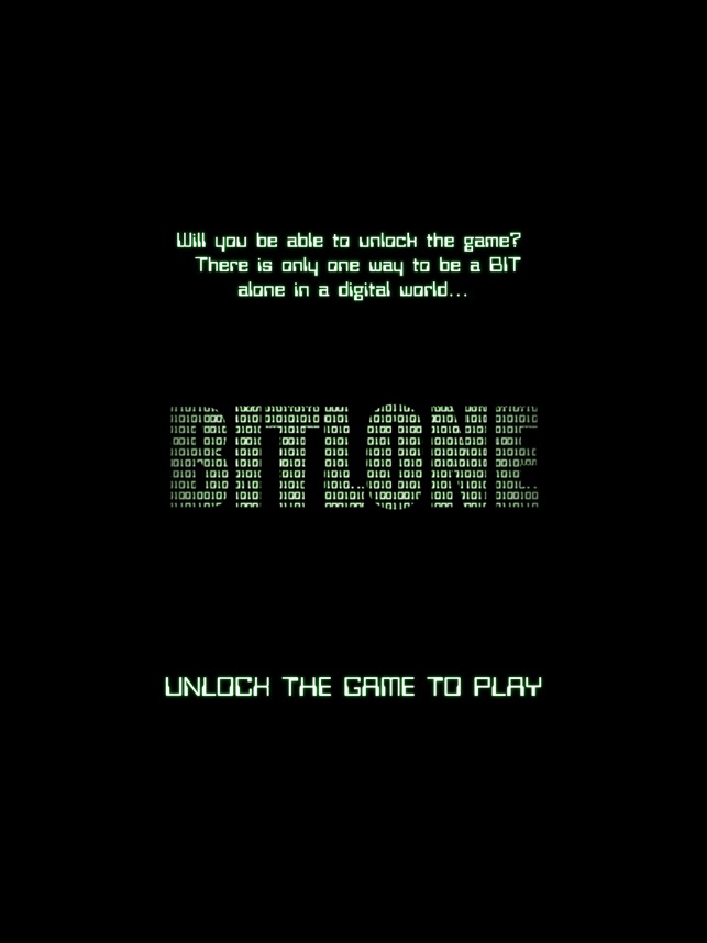 Bitlone, game for IOS