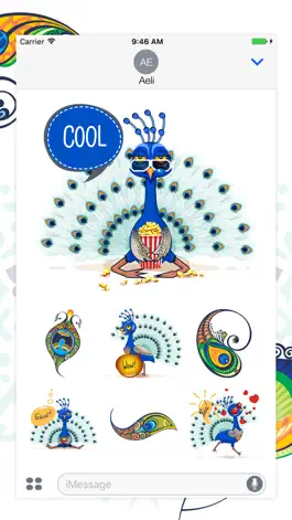Game screenshot Peacock Stickers mod apk