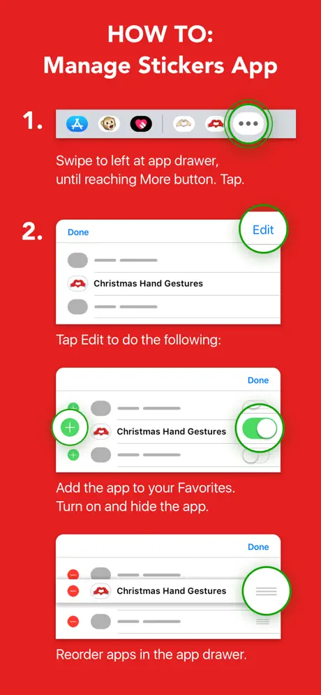 Christmas Hand Gestures