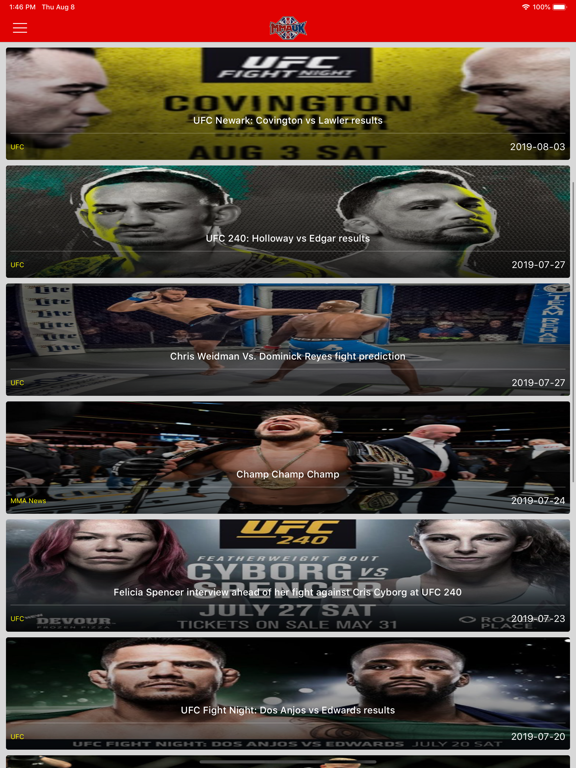 Screenshot #5 pour MMA UK News