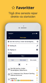 Rejseplanen screenshot