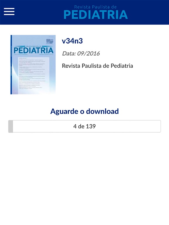 Screenshot #6 pour Revista Paulista de Pediatria