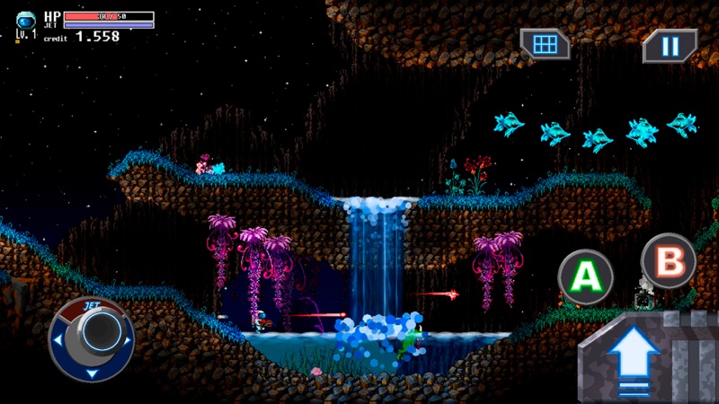 Willy Jetman: Gravity Action screenshot 3
