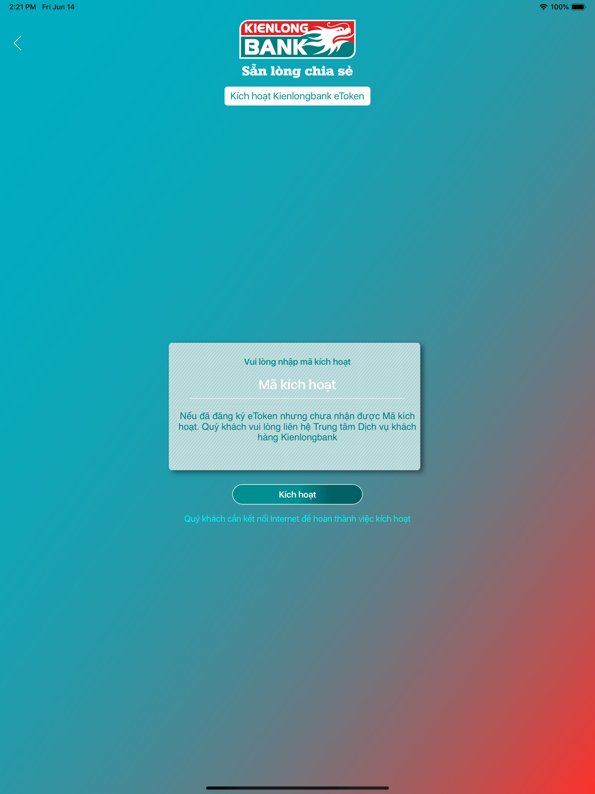 Kienlongbank eToken