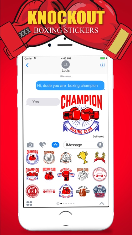 Knockout Stickers Pack screenshot-4
