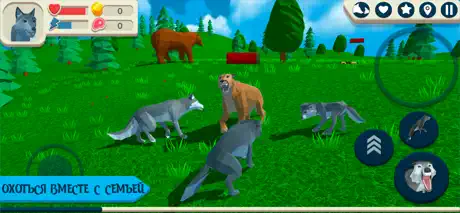 Wolf Simulator: Wild Animals