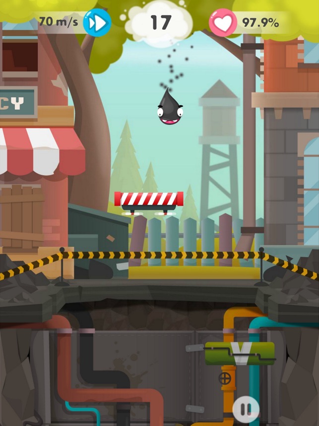 Fly or Die: funny droplets on the App Store