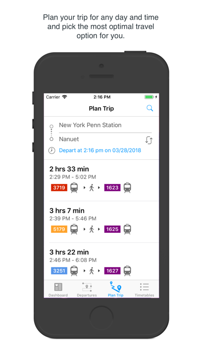 Screenshot #3 pour Commuter (New Jersey Rail)