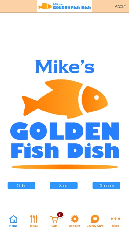 Mike's Golden Fish Dish