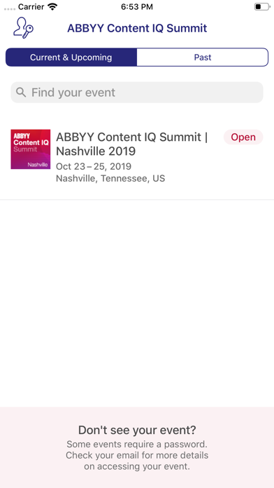 Screenshot #1 pour ABBYY Content IQ Summit