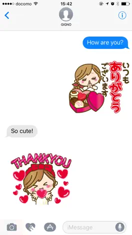 Game screenshot Heart is cute love sticker mod apk