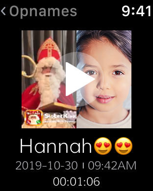 Sinterklaas aan de telefoon!