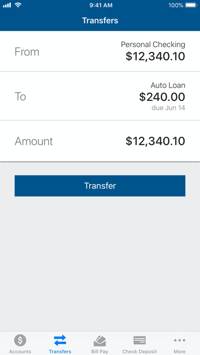Westamerica Bank Screenshot