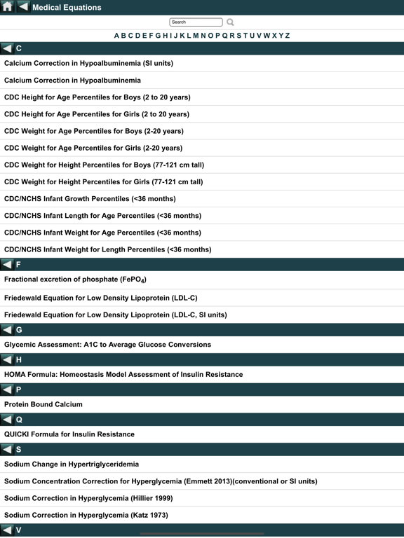 Screenshot #5 pour EBMcalc Endocrine