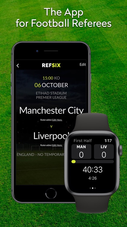 soccer referee smartwatch