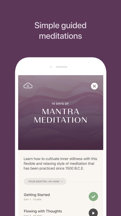 Screenshot #2 pour Oak - Meditation & Breathing