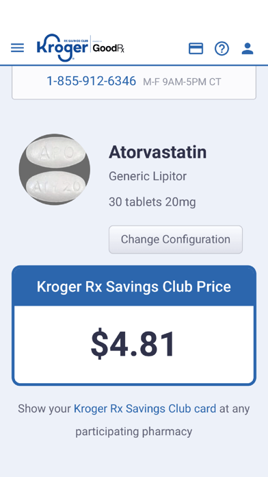 KrogerRxSC screenshot 3