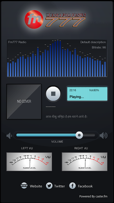 Screenshot #2 pour Fm777 Radio Player