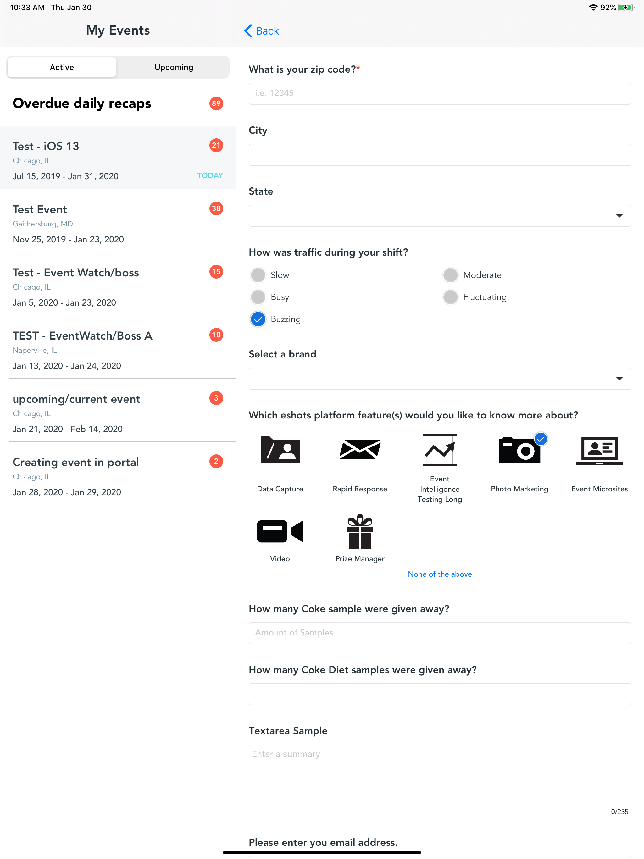 eshots EventBoss
