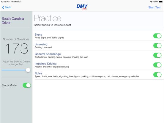 Screenshot #5 pour South Carolina DMV Test Prep