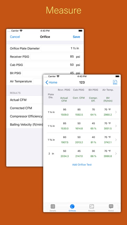 JB Air Flow Test Companion