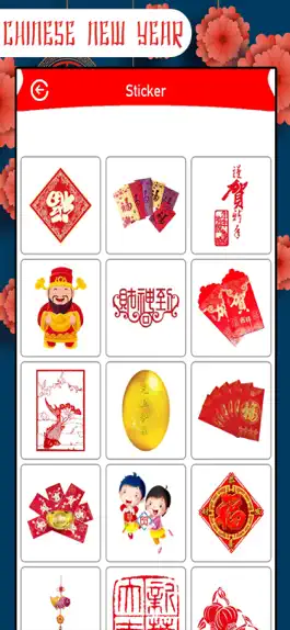 Game screenshot Chinese New Year Frame&Sticker apk