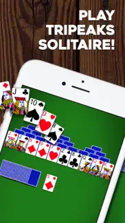tripeaks solitaire: card game iphone screenshot 1