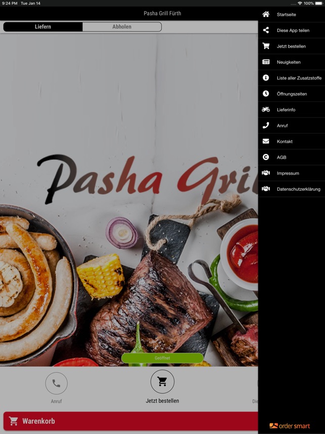 Pasha Grill Fürth on the App Store
