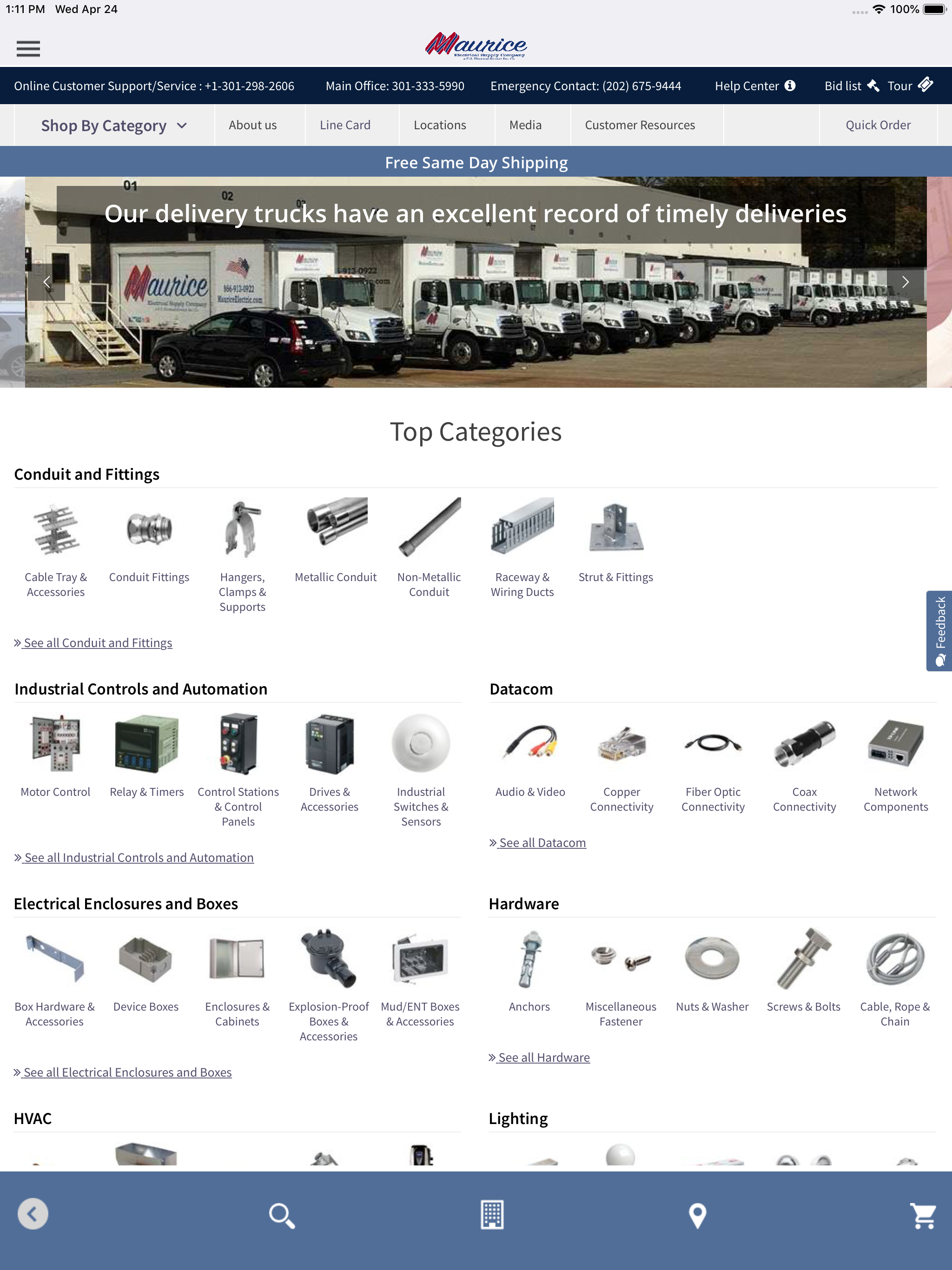 Maurice Electrical Supply Co