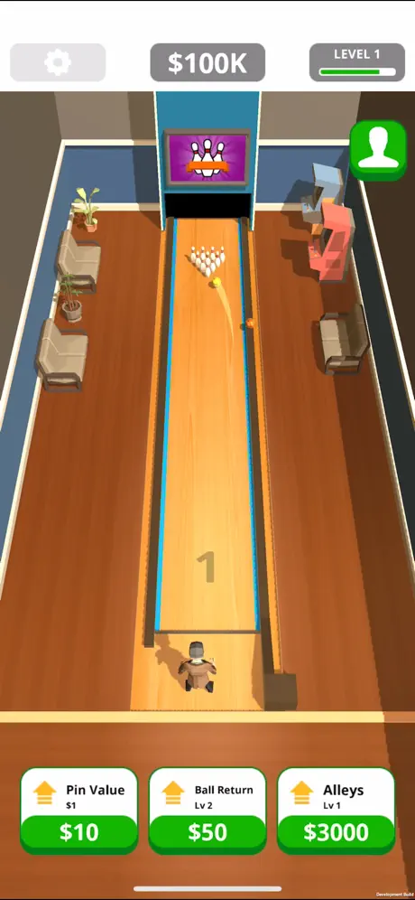 Idle Tap Bowling