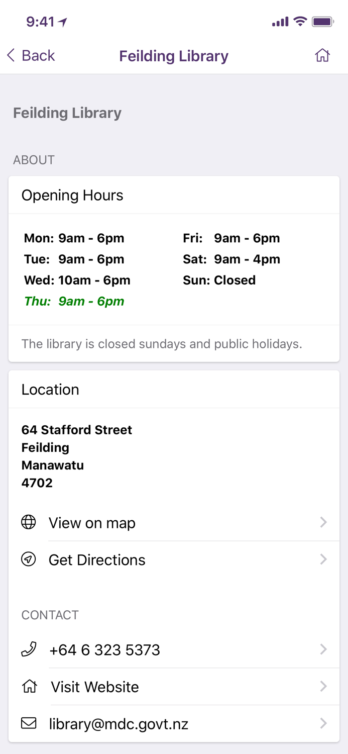 Manawatu District Libraries
