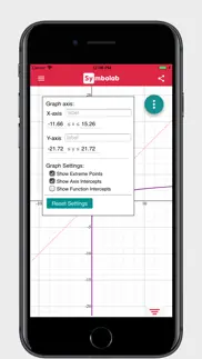 symbolab graphing calculator iphone screenshot 4