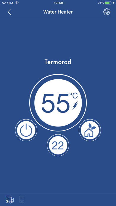 Termorad Smart App Screenshot