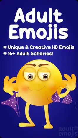 Game screenshot Adult Emoji Keyboard Stickers mod apk