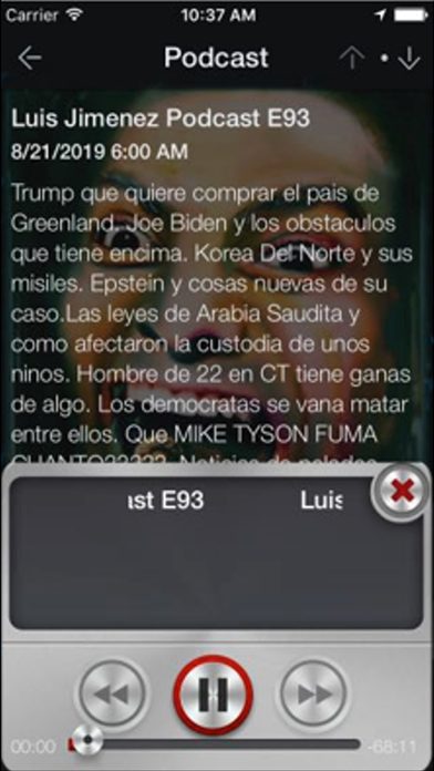 Screenshot #2 pour Luis Jimenez Show
