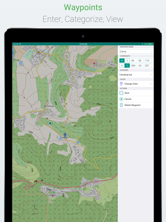 Screenshot #6 pour mAPP - Offline Mapping App