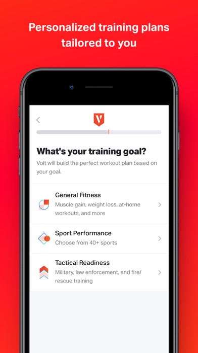 Volt: Gym & Home Workout Plansのおすすめ画像2