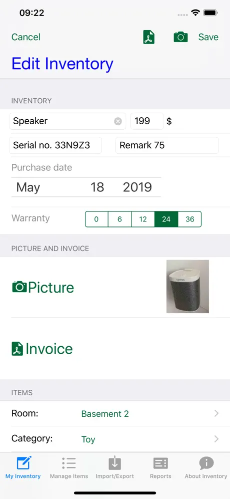 InventoryApp by MD
